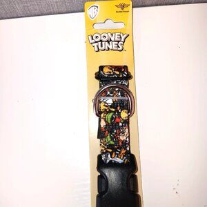 Looney Tunes Dog Collar Large 15-26"‎ Adjustable Pet Products Buckle Down New